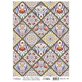 Model 706 Geleneksel Serisi Cadence Pirinç Dekopaj Kağıdı 30x42cm.